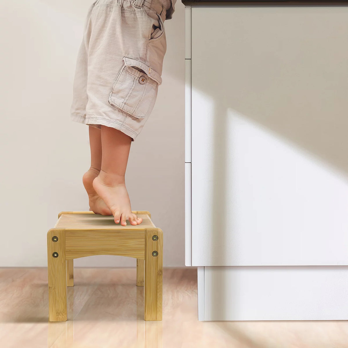Bamboo Step Stool Y660258
