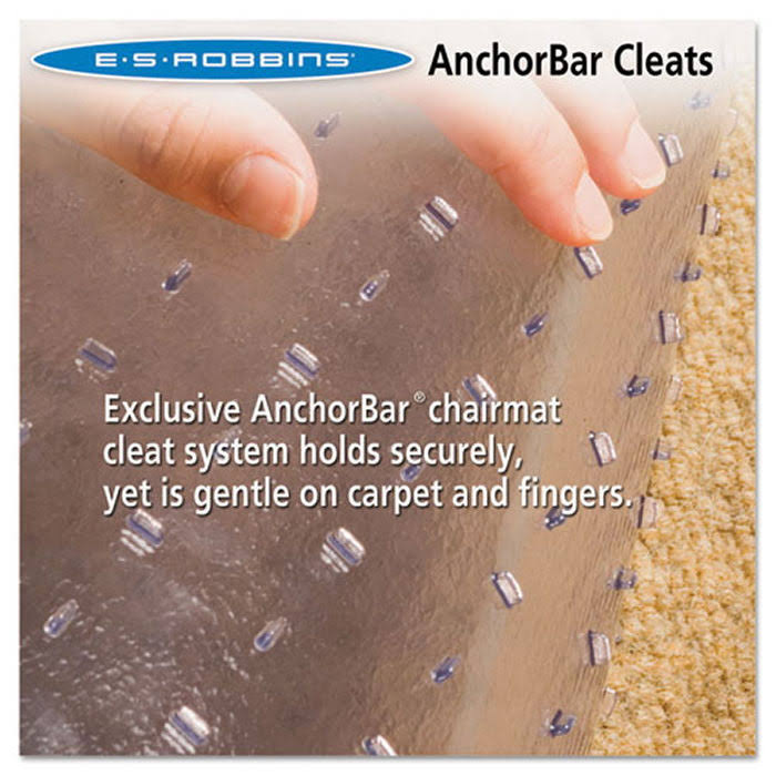 45 x 53 Carpeted Floors Mat with Lip 25 x 12 Beveled Edge D5349