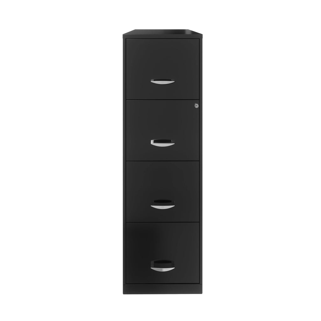 Charcoal 4 Drawer Metal File Cabinet R2018