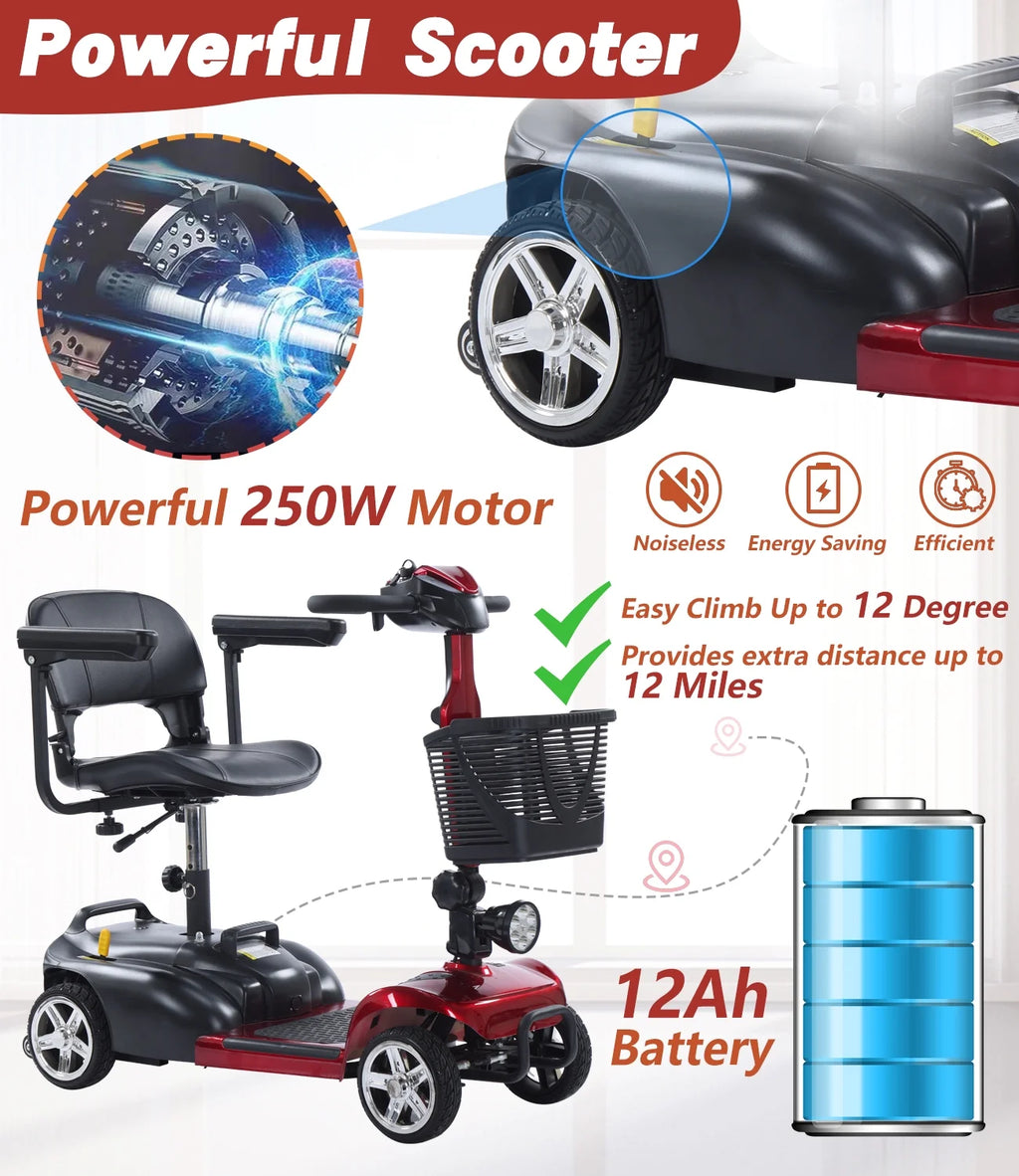 4 Wheel Mobility Scooter C602015