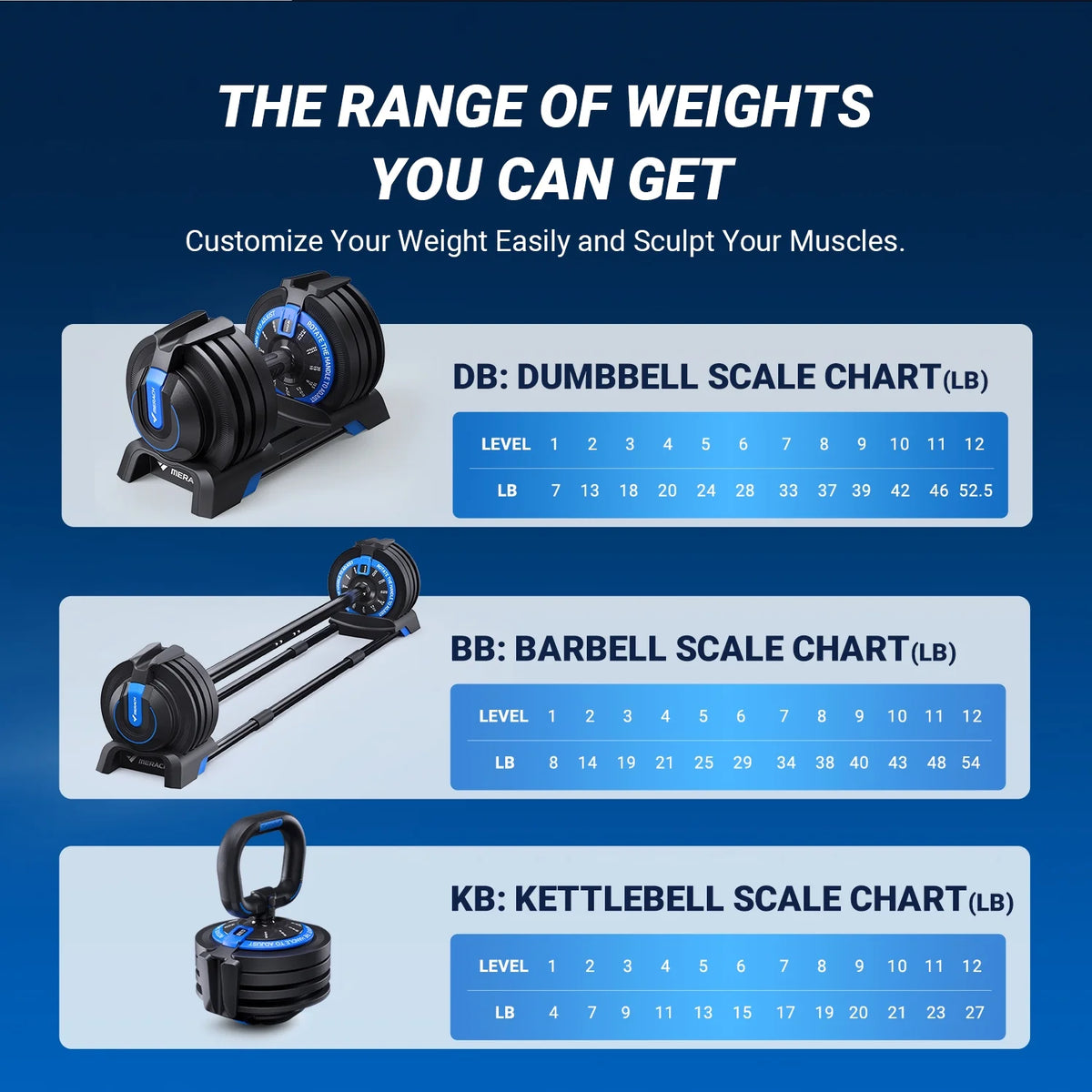 Adjustable Dumbbell Weight Set Y4659