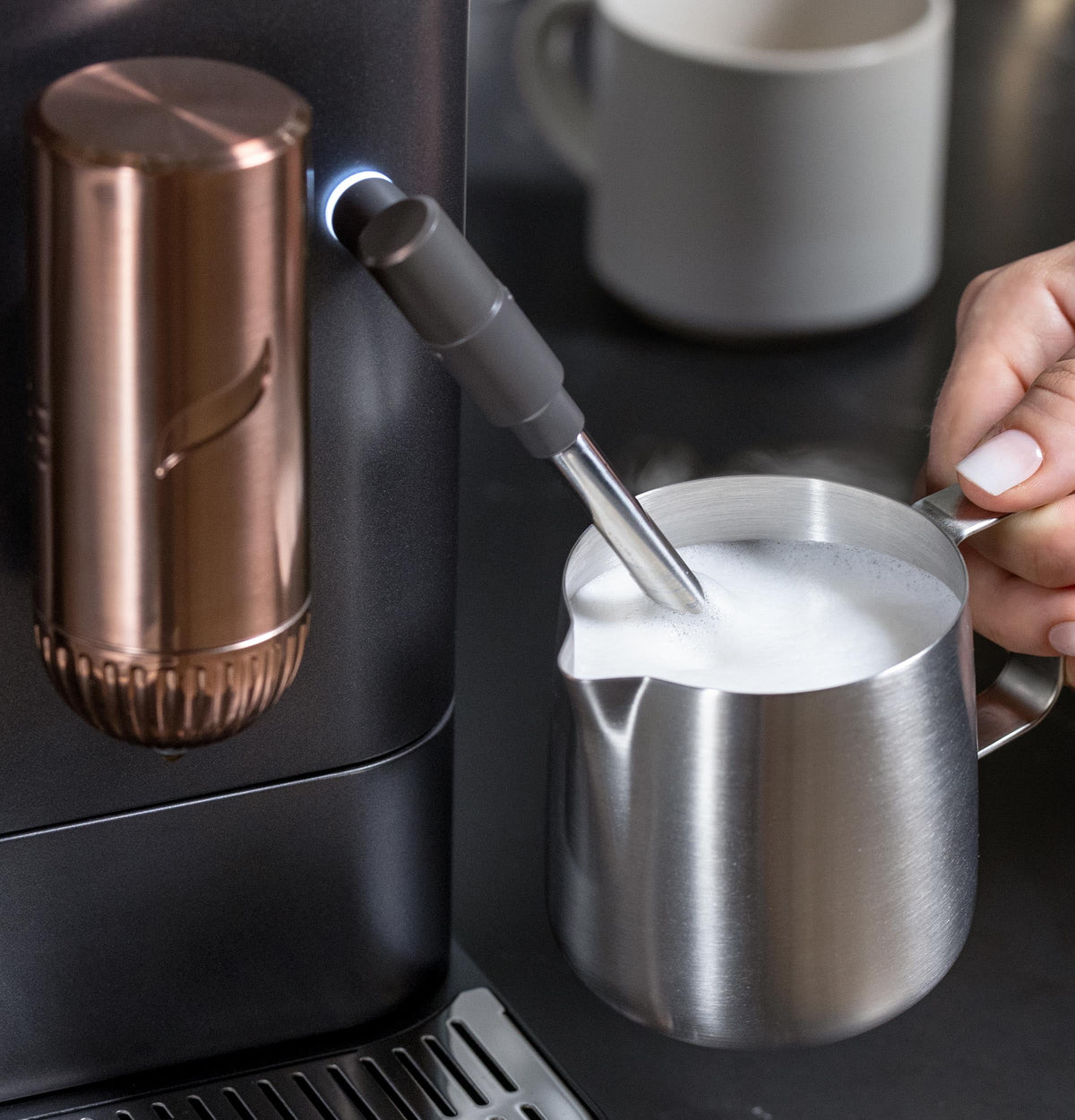 Automatic Espresso Machine with Milk Frother and Bean Grinder U534