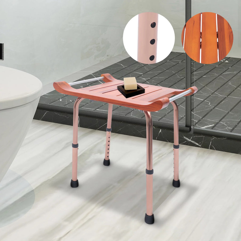 Folding Wooden Shower Bench Y60243