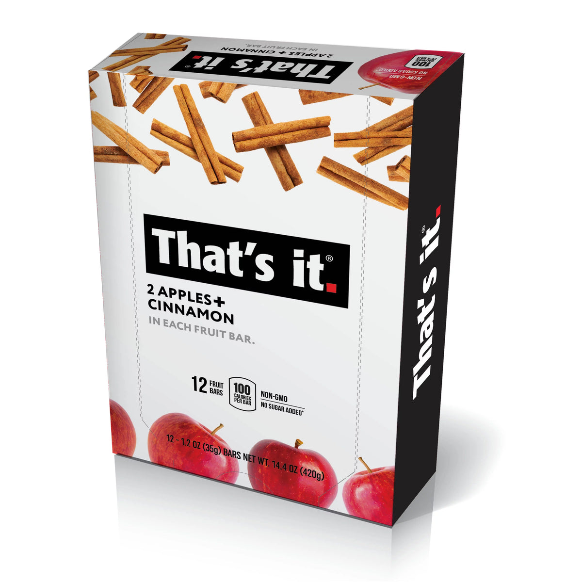 Apple Cinnamon Fruit Bar 12 Ct B7610