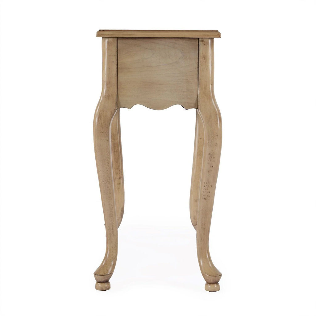Antique Beige One Drawer Side Table X577