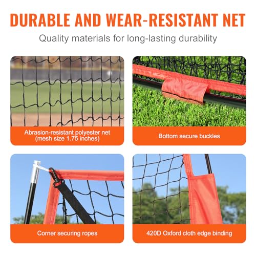 Portable Baseball Training Net with Carry Bag T72878