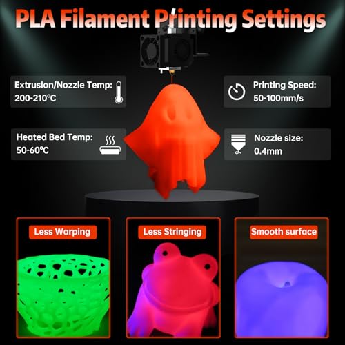 1.75mm PLA Filament 4 Pack O43891