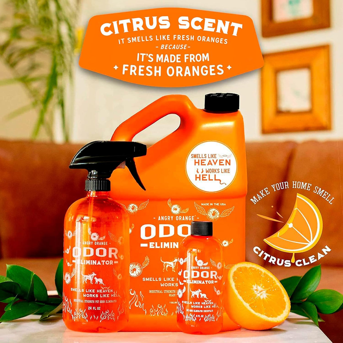 Citrus Pet Odor Eliminator 128 Fluid Ounces B5974