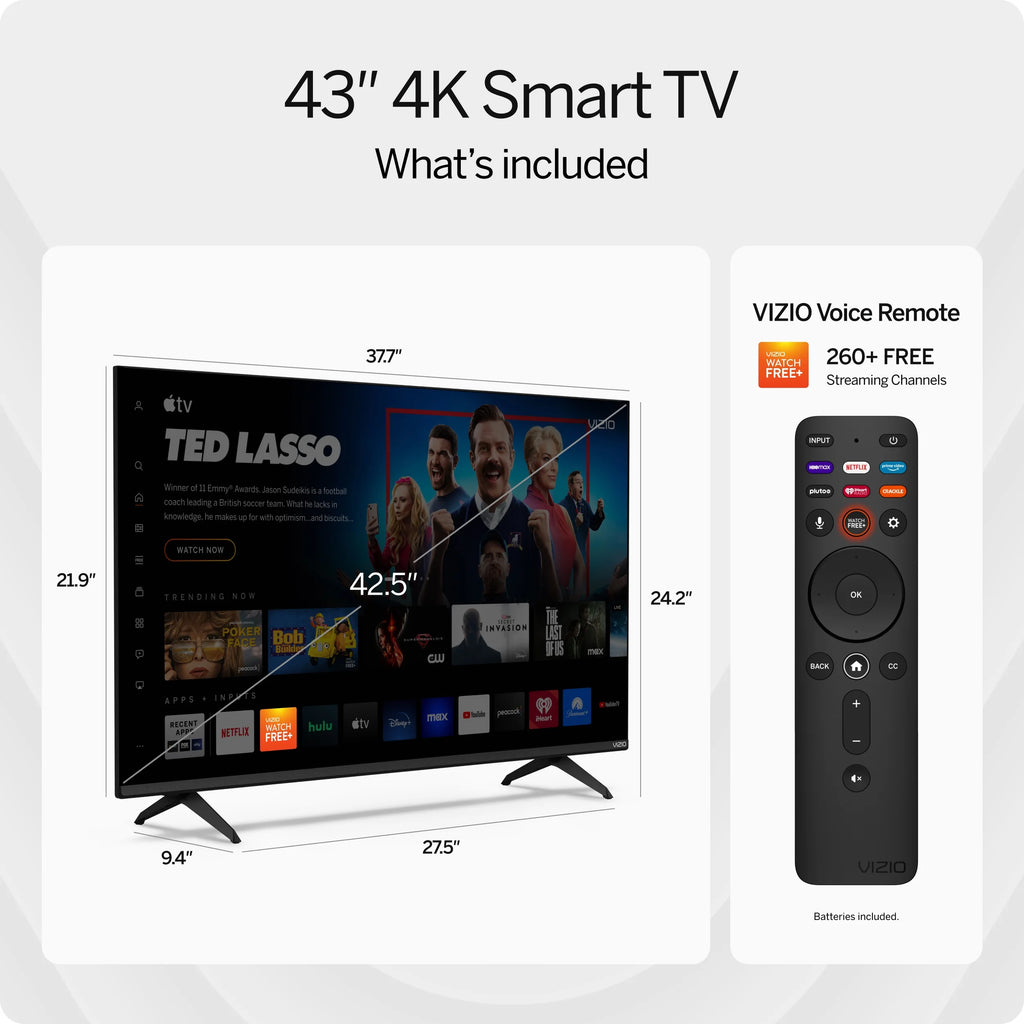 43 Class 4K LED HDR Smart TV U621408