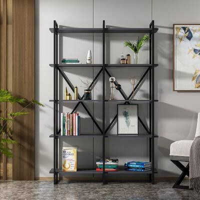 Metal Etagere Bookcase V13894