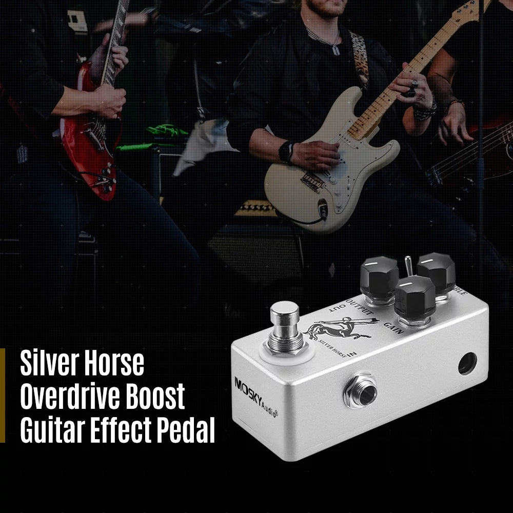 Silver Horse Overdrive Boost Guitar Pedal I308068