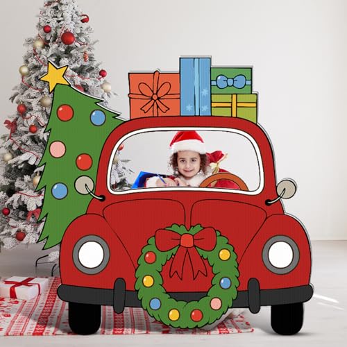 Christmas Truck Cardboard Cutout Stand Up 37 x 40 Inches T662076