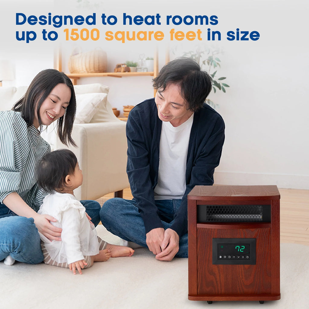 1500W Electric Infrared Quartz Space Heater J1834