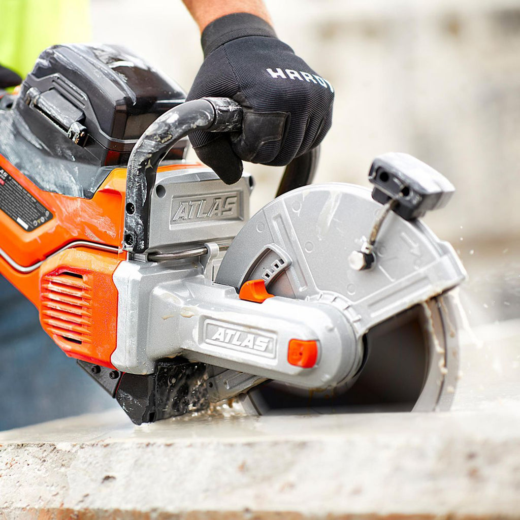 80V Brushless Cordless 9 in. Concrete Cut-Off Saw Kit with 4 Ah Battery and Rapid Charger P1064