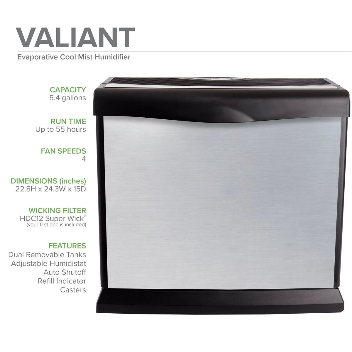 Console-Style Evaporative Humidifier Q339