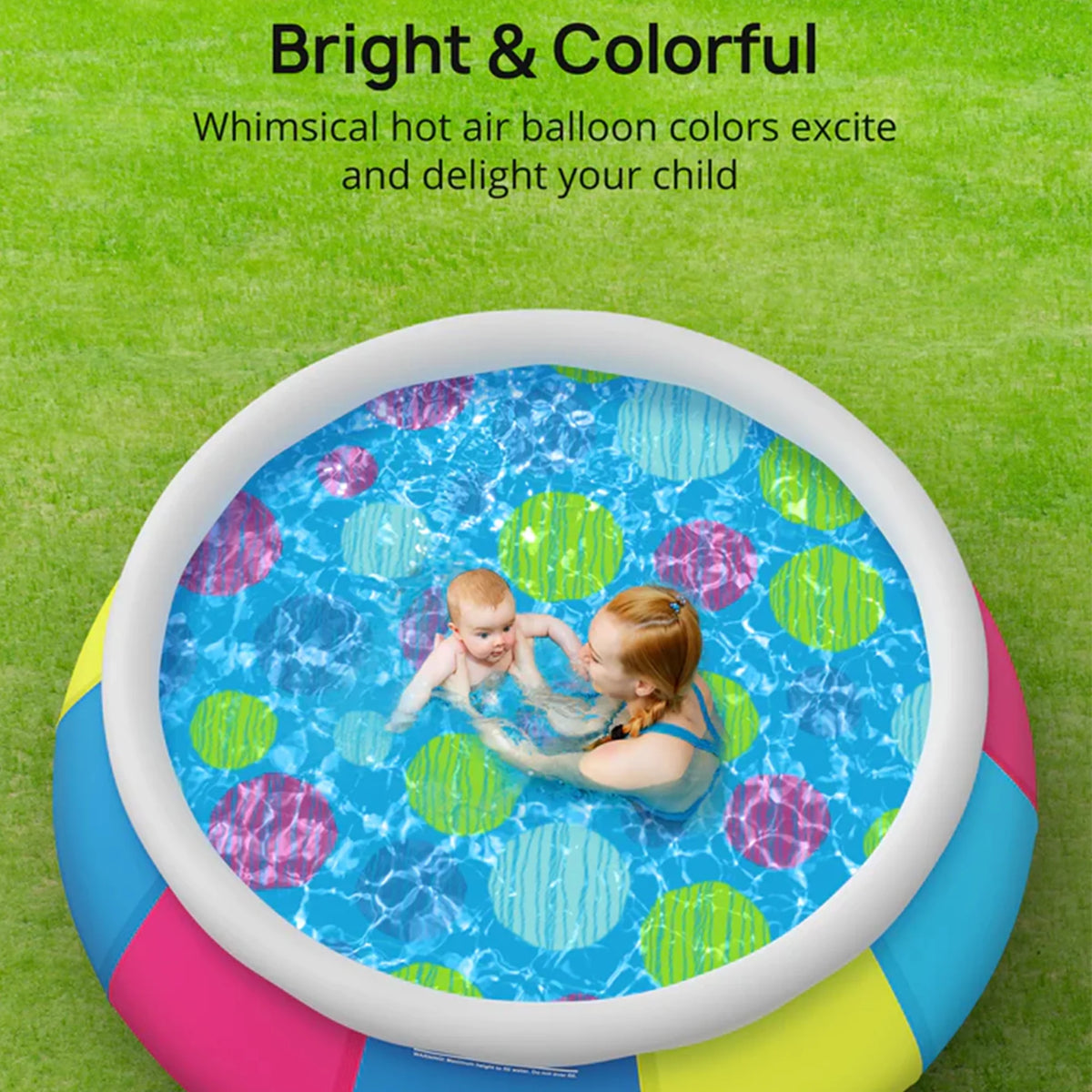 10ft x 30in Inflatable Swimming Pool B66076