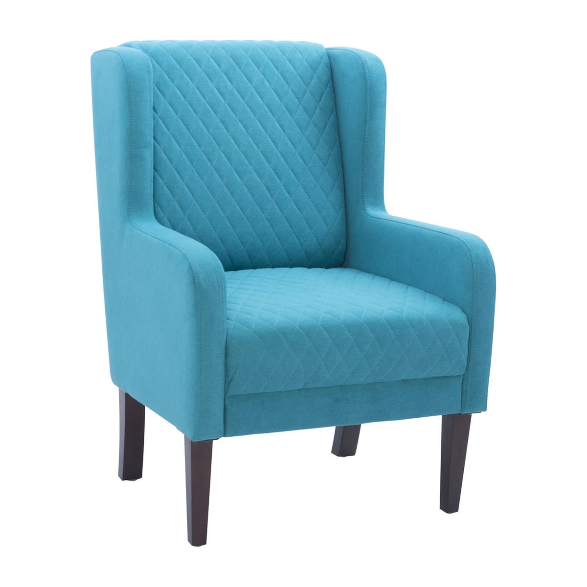 Teal Wingback Accent Chair J1542