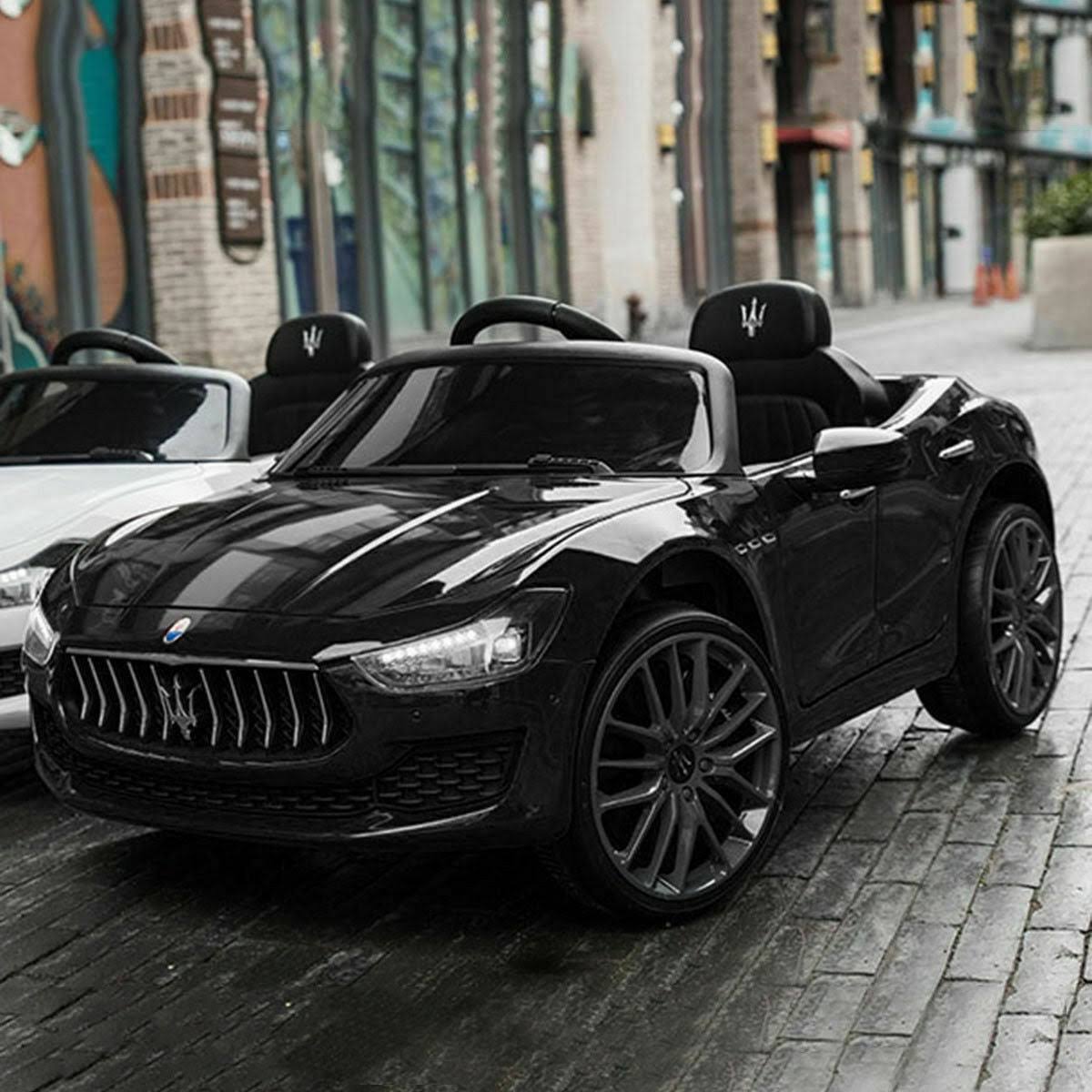 12V Kids Ride on Car with RC Remote Control Black M4164