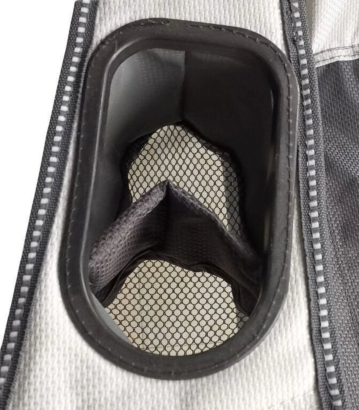 Gray and Black Mesh Camp Chair M661