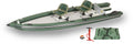 Inflatable 16 Frameless Fishing Boat Z2281