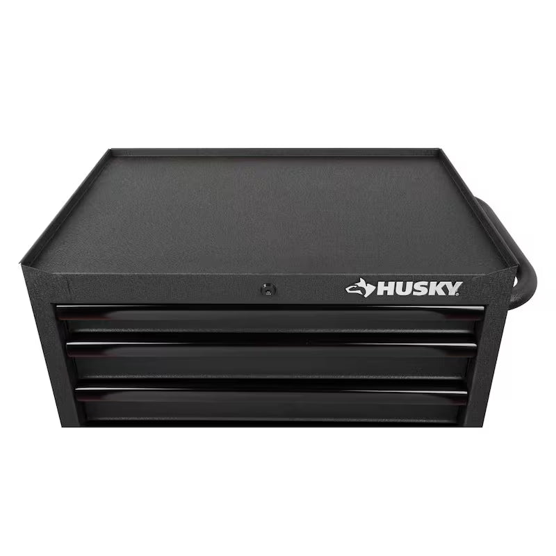 5-Drawer Rolling Tool Chest Cabinet in Textured Black W21514
