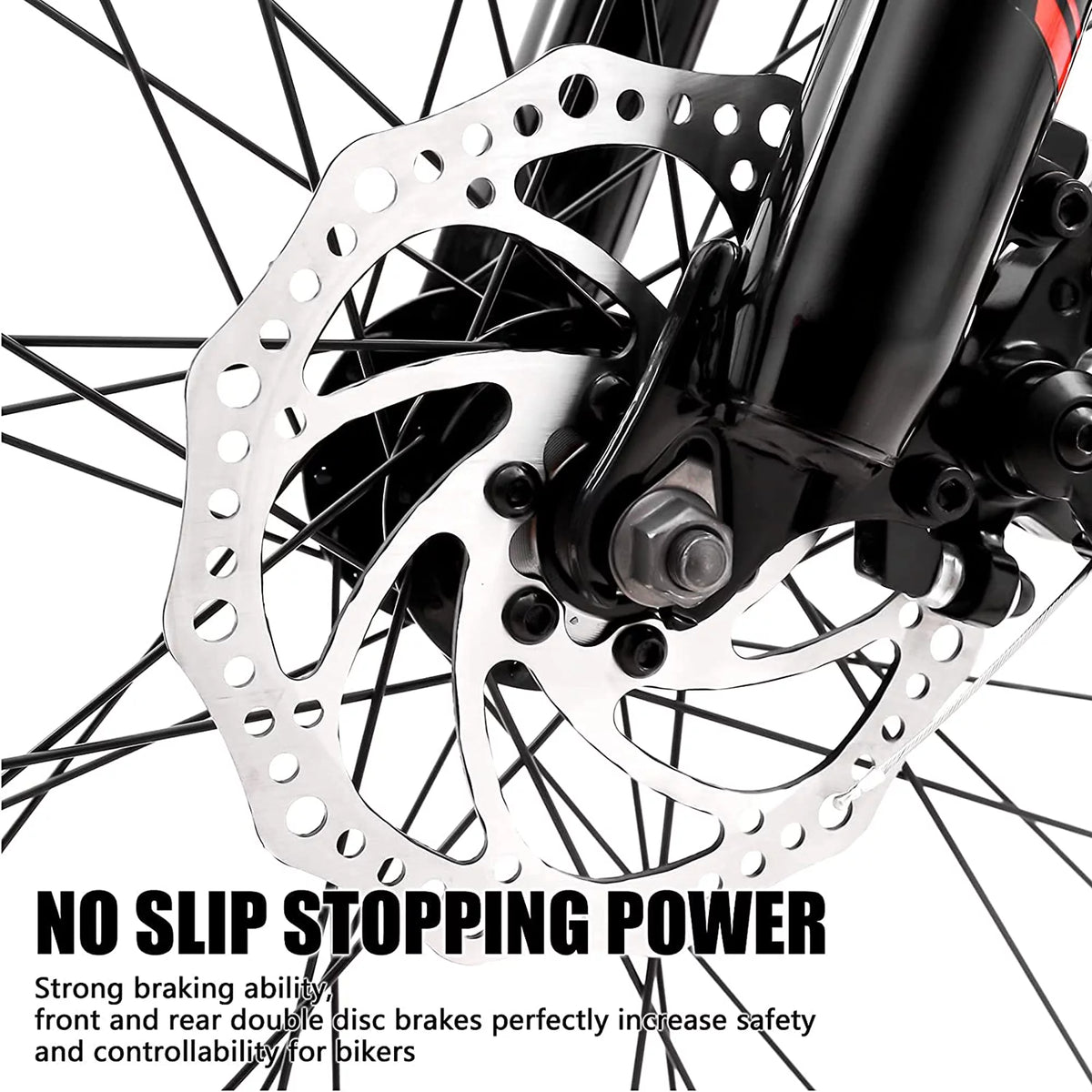 26 Inch 21 Speed Dual Disc Brakes Full Suspension Mountain Bike A9942