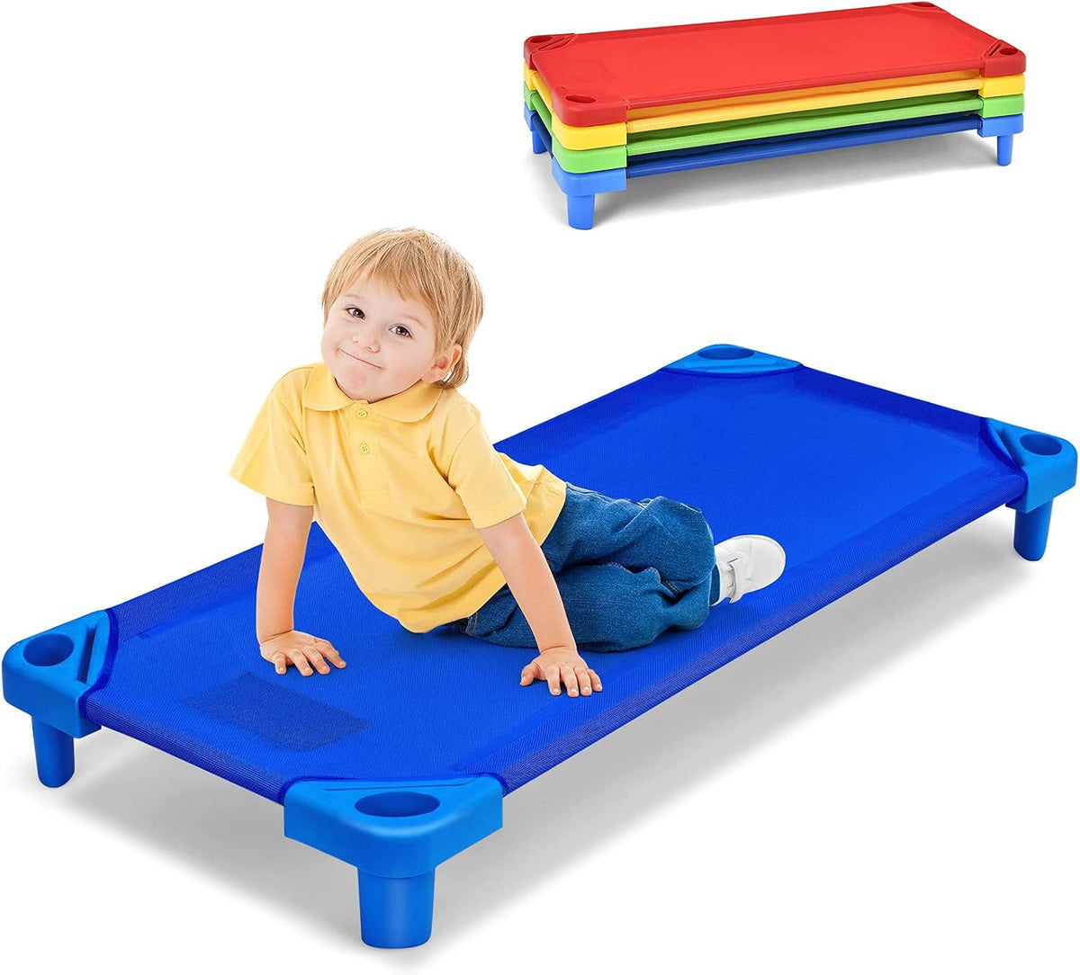 Stackable Kids Naptime Cot Rest Mat, Pack of 4 R7591