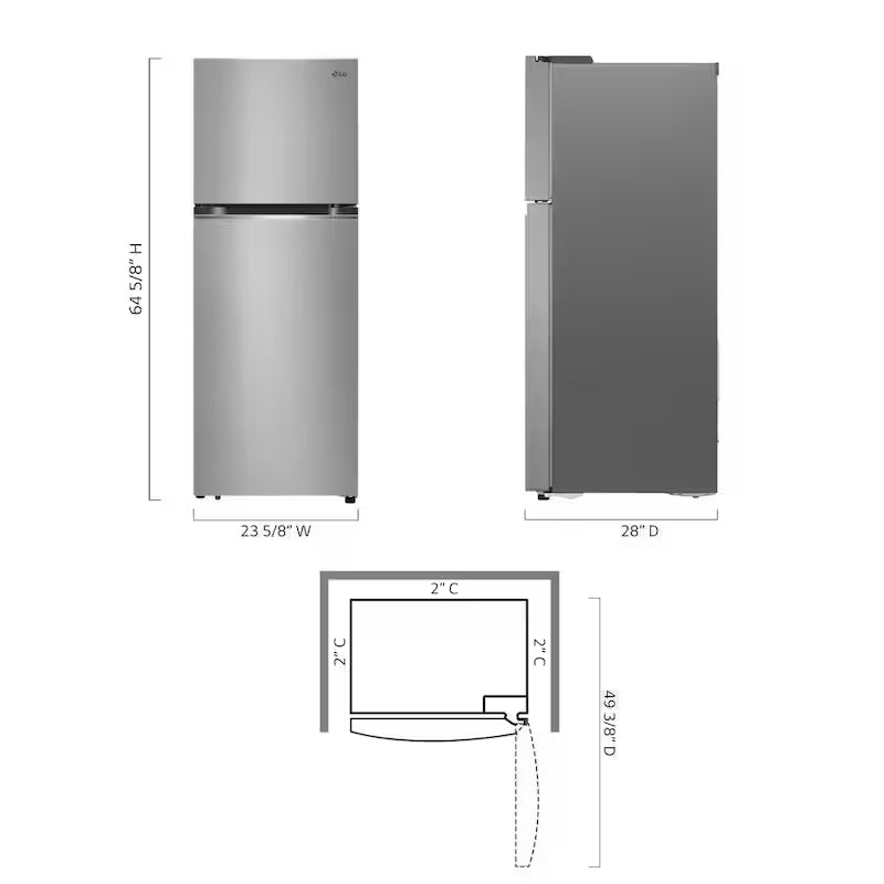 11 cu. ft. Top Mount Freezer Refrigerator T503