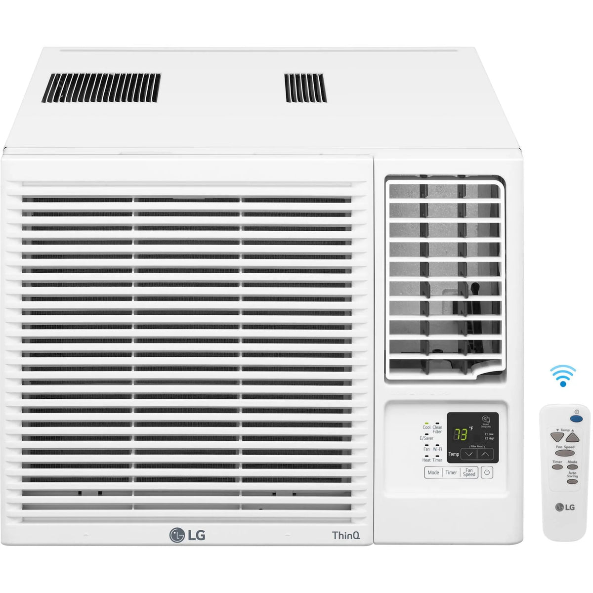 12,000 BTU Heat and Cool White Window Air Conditioner Q129