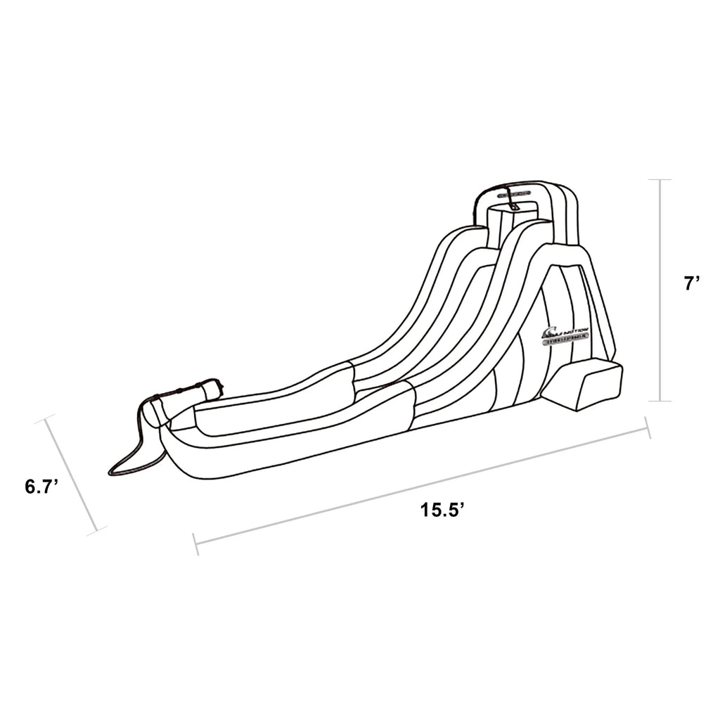 Inflatable Water Slide S18516