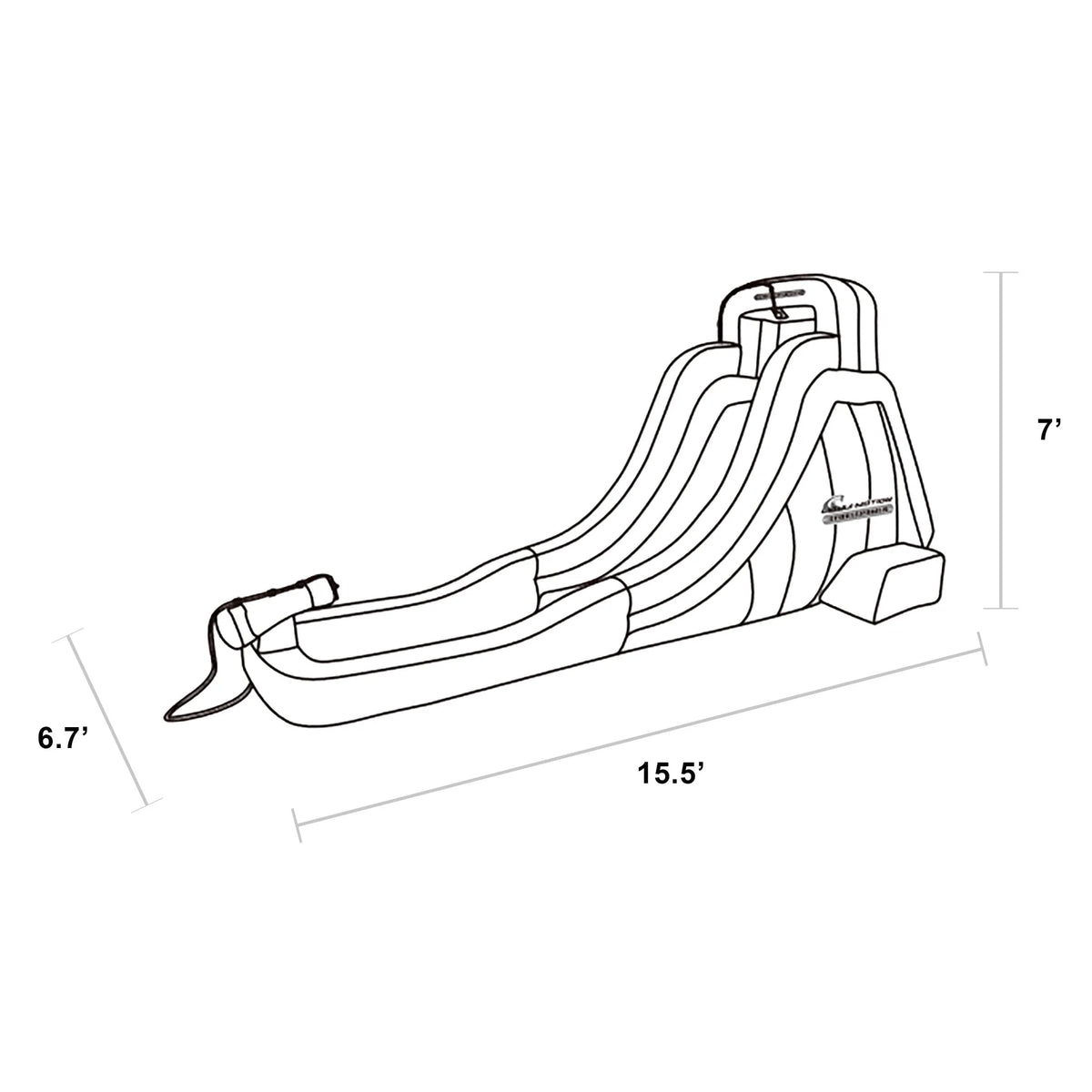 Inflatable Water Slide S18516