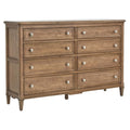 8 Drawer Solid Wood Double Dresser M47725
