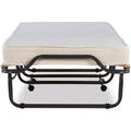 Metal Folding Bed With Memory Foam Mattress A53040