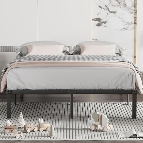 18" Full Size Metal Platform Bed Frame M5519