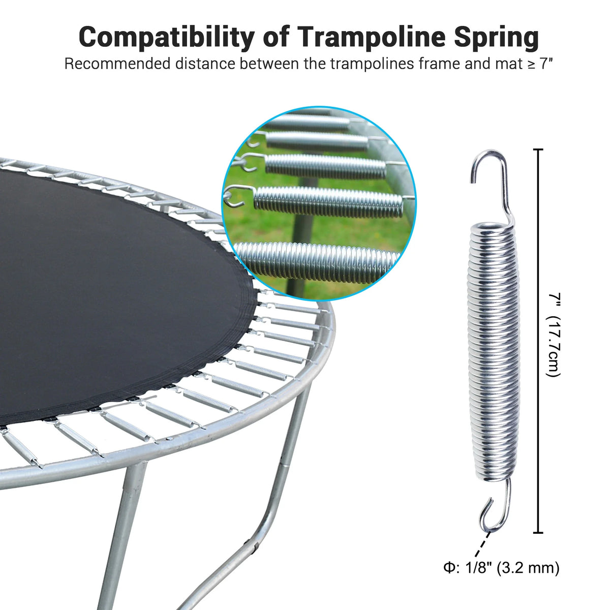 5.5 Trampoline Springs Pack of 80 X984618