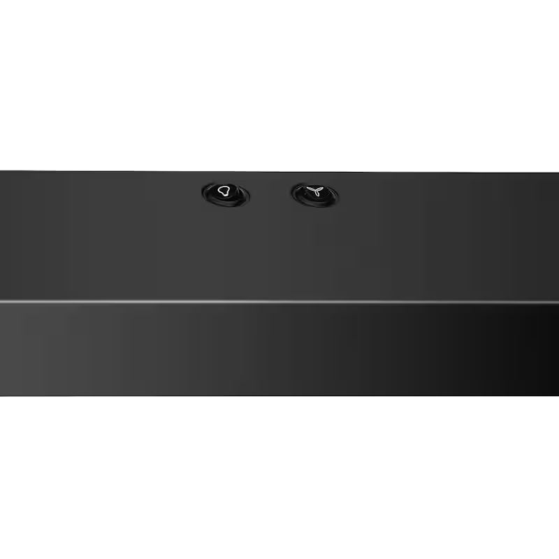 Black Under Cabinet Range Hood D7500