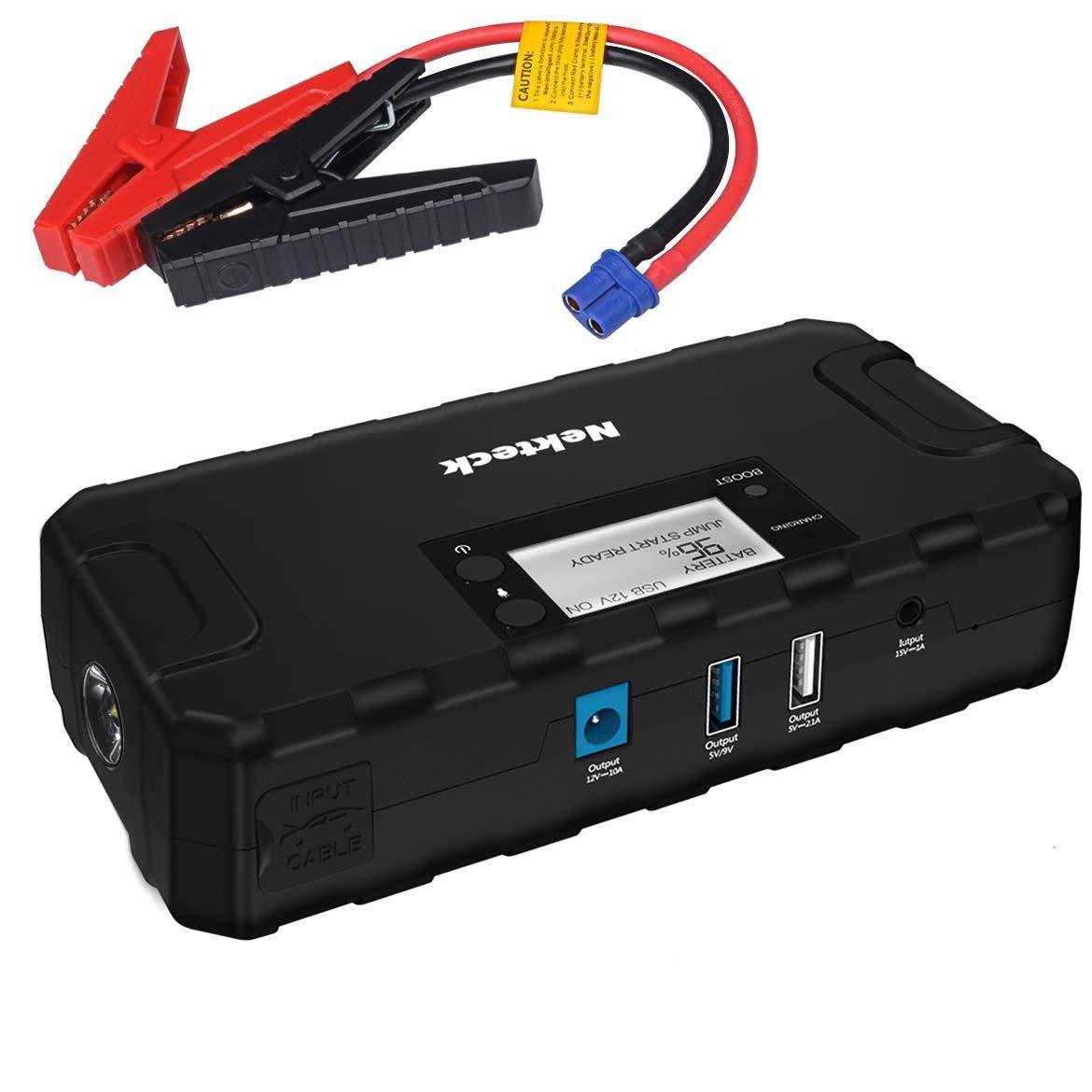 Portable 600A Peak 16800mAh Car Jump Starter F6649