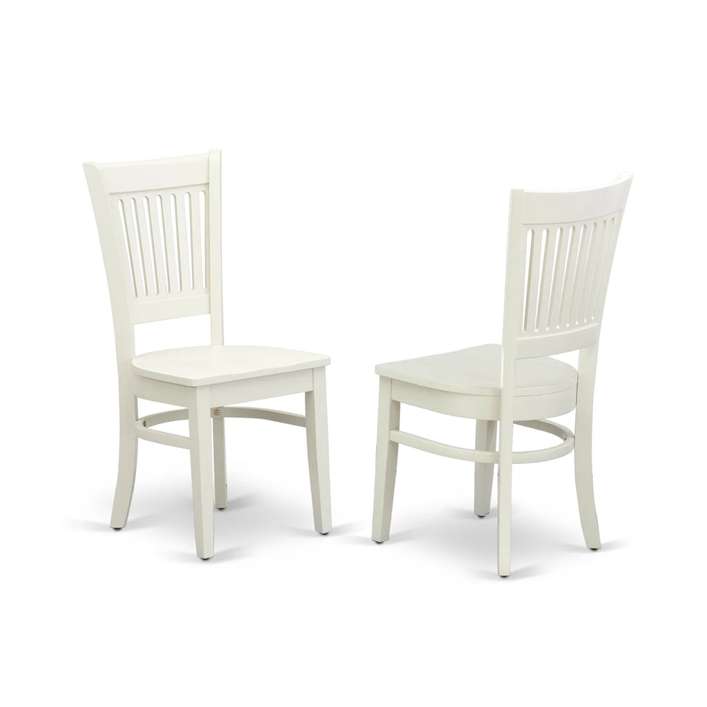 5-Piece Wood Dining Table Set with 4 Chairs D809302