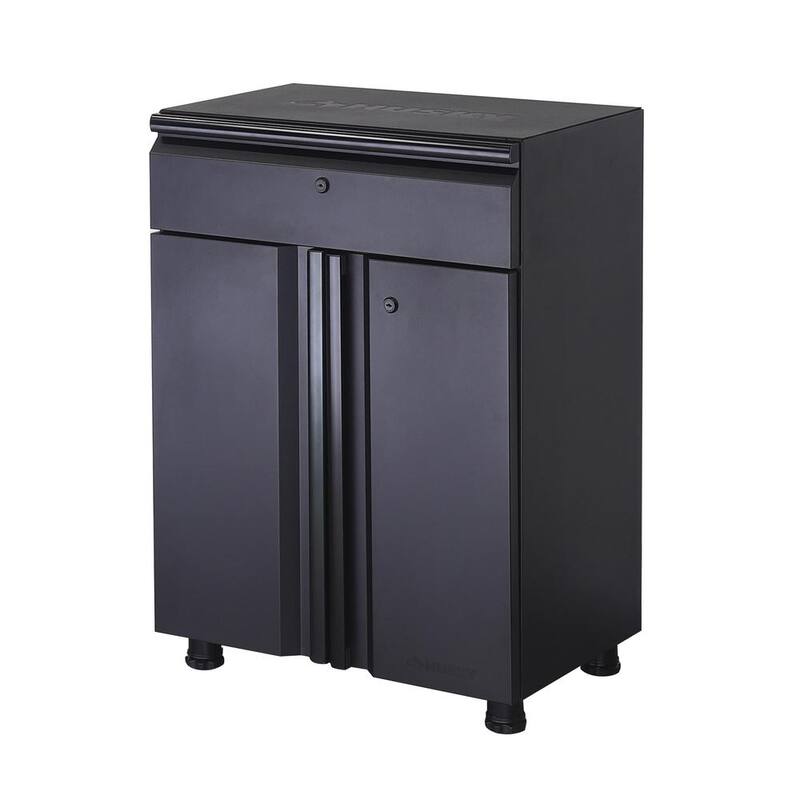 10-Piece Welded Steel Garage Storage System in Black G6942