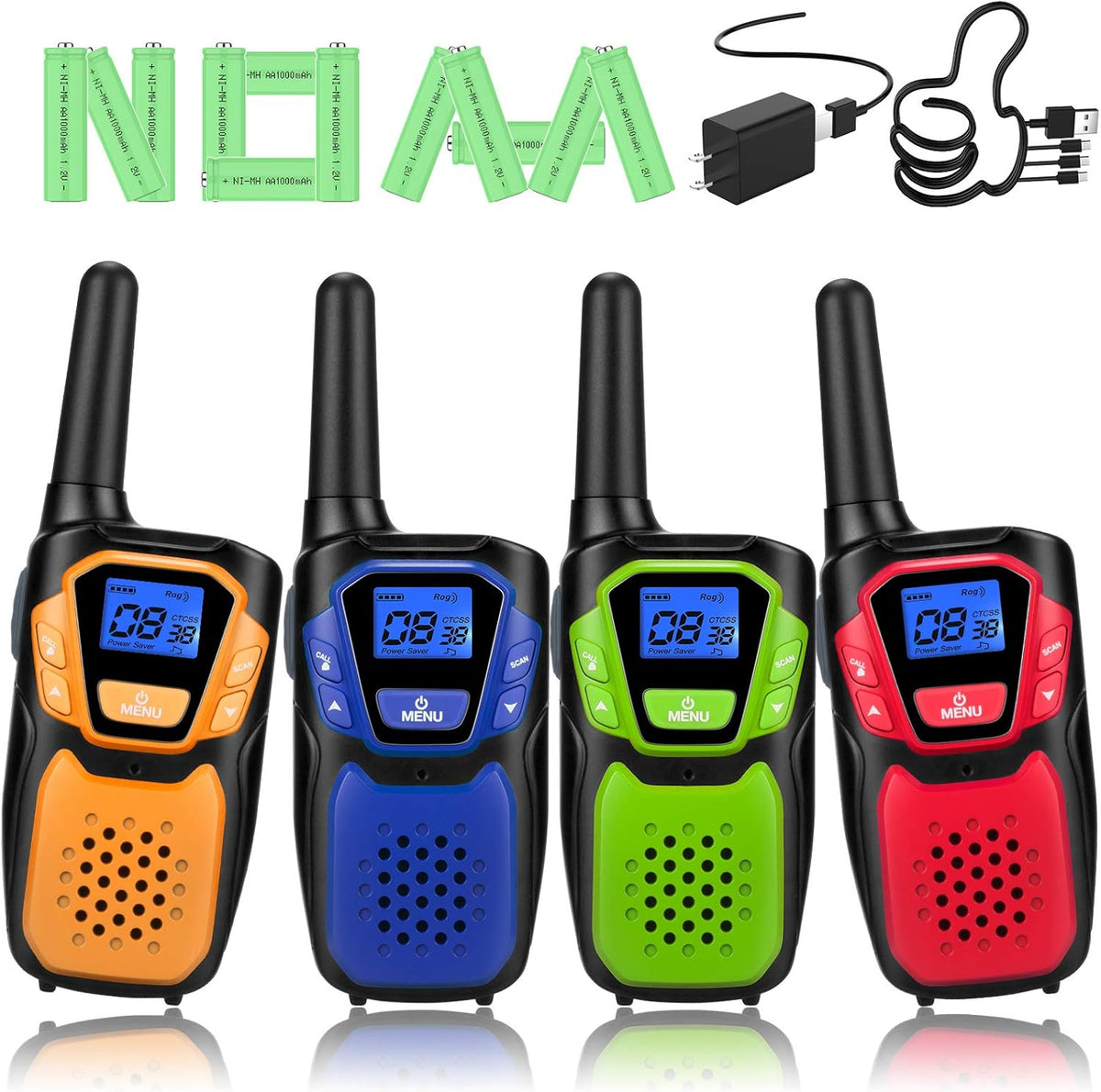 Rechargeable Long Range 2 Way Radio 3 Pack X8602