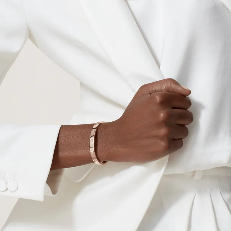Bracelet with 10 Diamonds T998