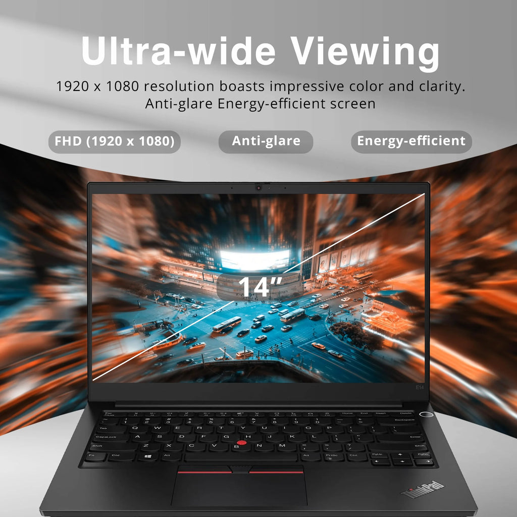 14" FHD Laptop, AMD Ryzen 7 5700U, 36GB RAM, 2TB SSD, Black Z2671