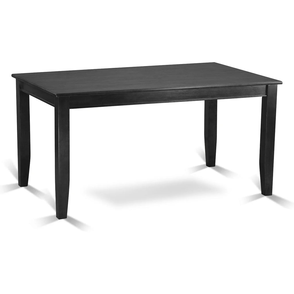 Black 6 Piece Rectangular Dinette Table Set L6151