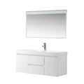 48 in. Wall-Hung Single-Sink Bathroom Vanity with Resin Top I5982