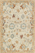 Ivory Multi Rug E9097