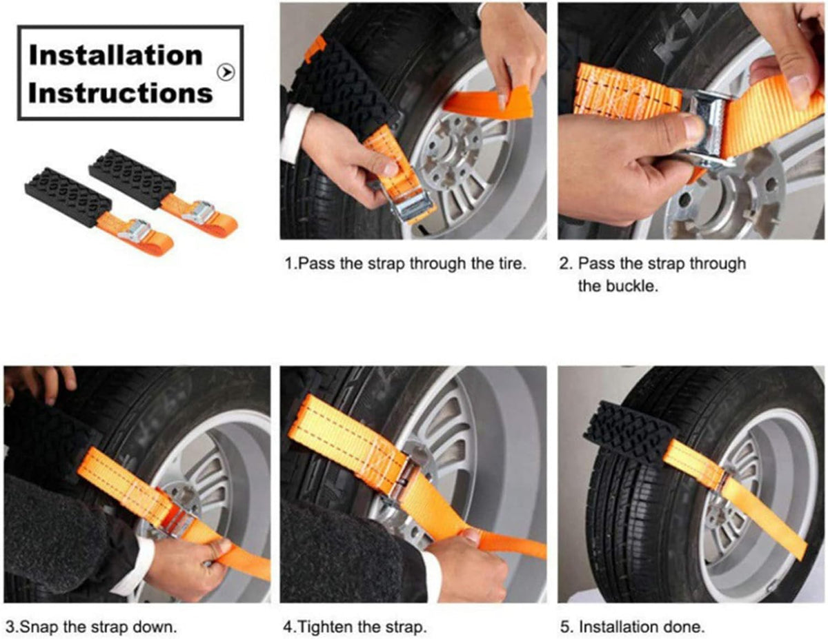 Tire Traction Device Set of 2 E7273