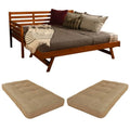 3-Piece Fabric Daybed with 2 Mattresses H15773