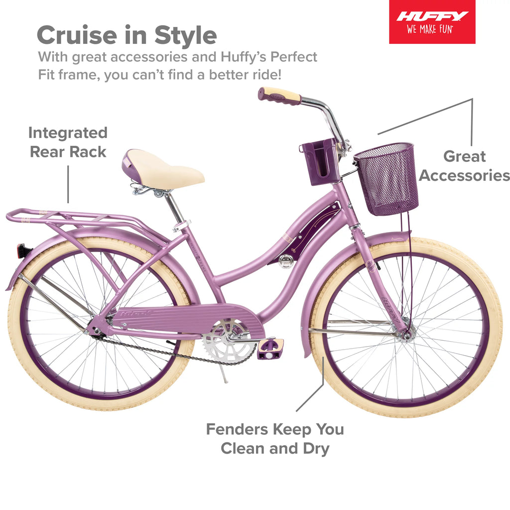 24" Purple Cruiser Bike N4223