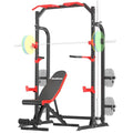 Power Cage Squat Rack with Bench L276913