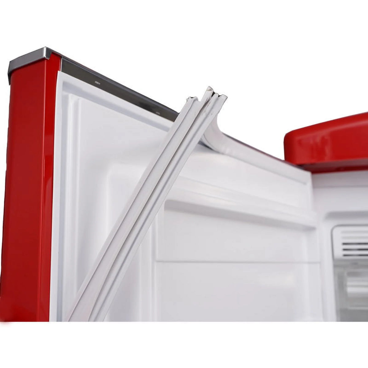 Retro Refrigerator-Freezer Set in Red B1893